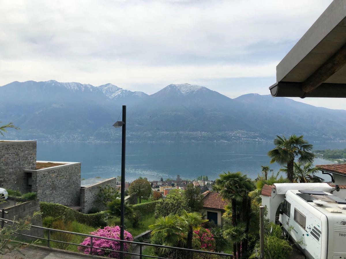 Casa Amira - Locarno Apartment Brione sopra Minusio Bagian luar foto