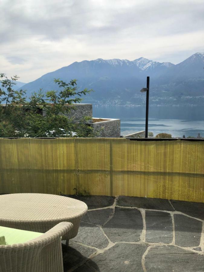 Casa Amira - Locarno Apartment Brione sopra Minusio Bagian luar foto