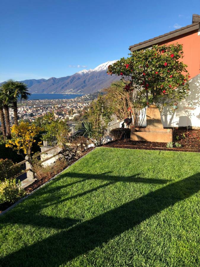 Casa Amira - Locarno Apartment Brione sopra Minusio Bagian luar foto