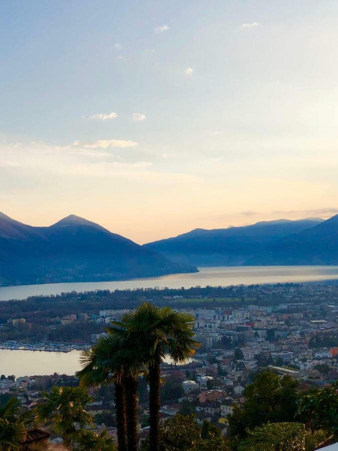 Casa Amira - Locarno Apartment Brione sopra Minusio Bagian luar foto