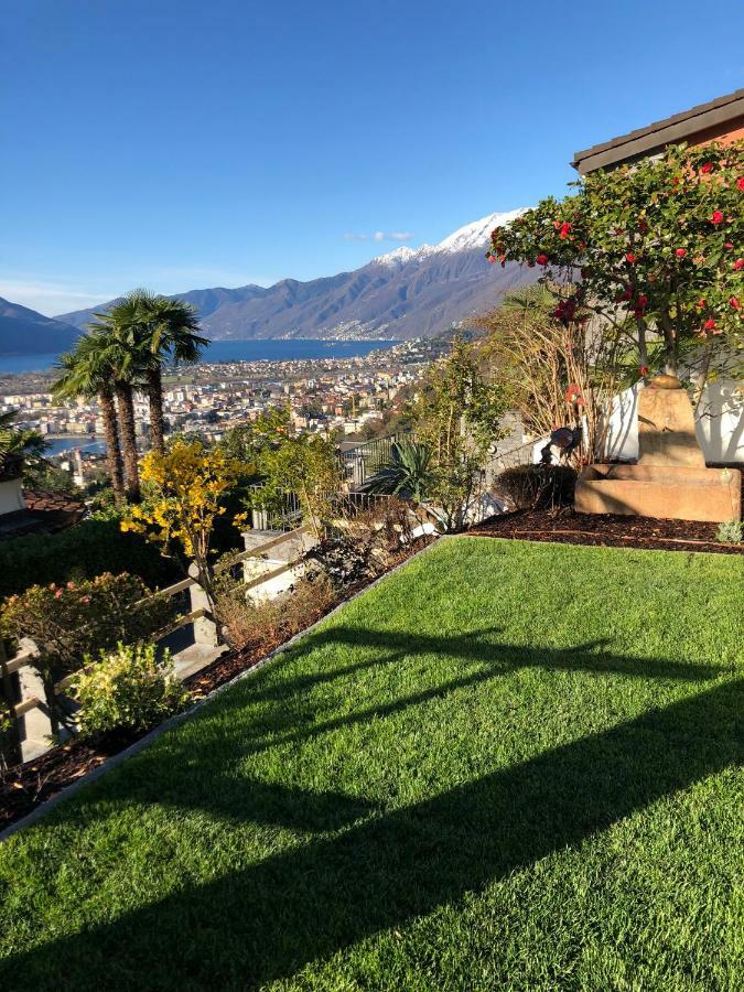 Casa Amira - Locarno Apartment Brione sopra Minusio Bagian luar foto