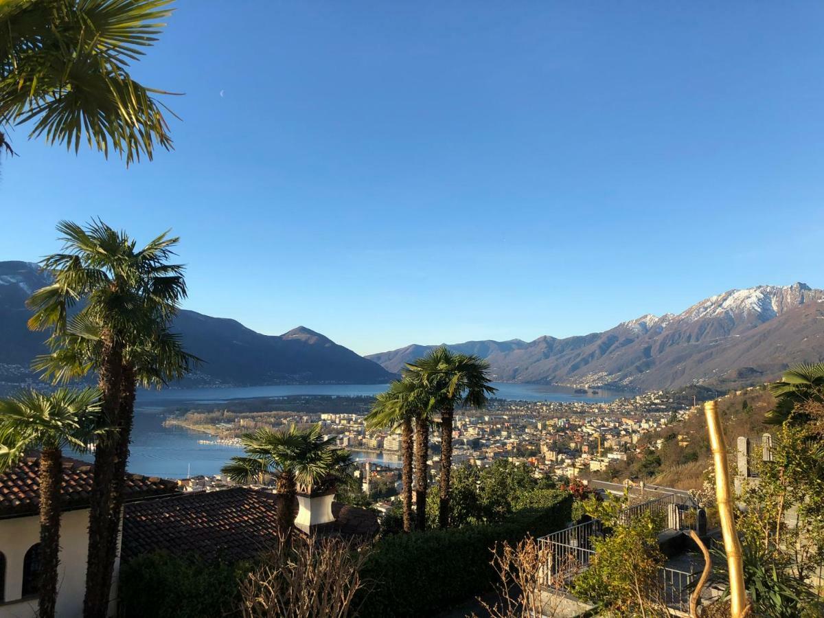 Casa Amira - Locarno Apartment Brione sopra Minusio Bagian luar foto