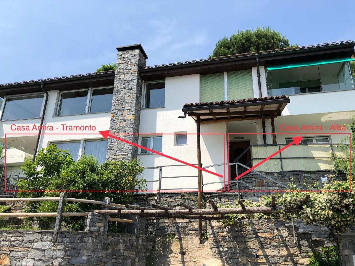 Casa Amira - Locarno Apartment Brione sopra Minusio Bagian luar foto